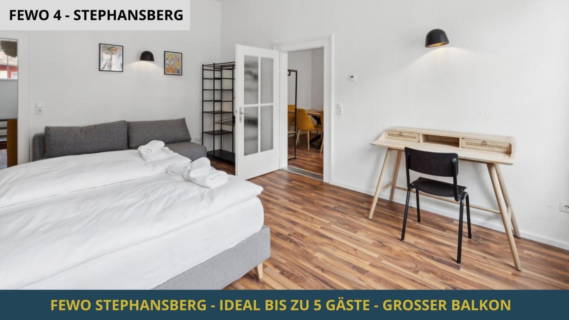 Apartment Neu Kapapart15 - 6 Schoene Fewos Mit Einbaukueche, Bad Und Balkon In Der Altstadt Auf Bambergs Insel *