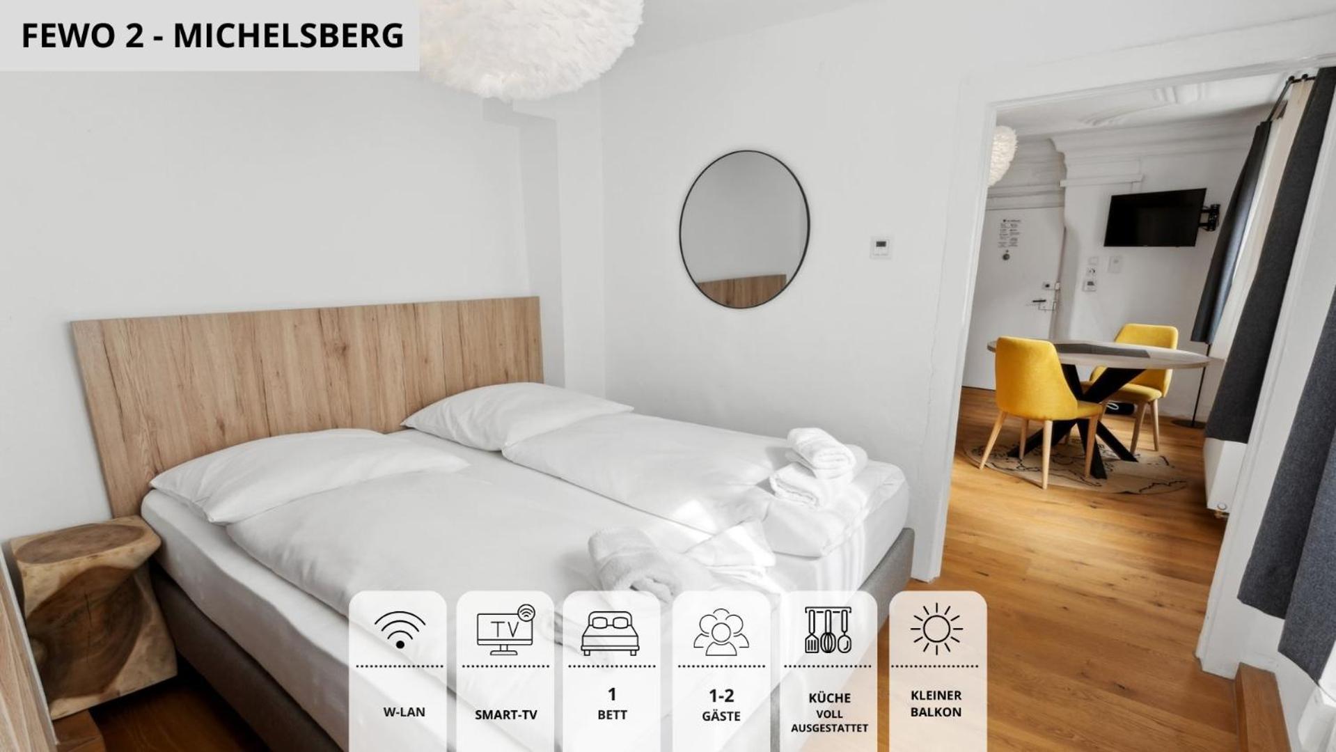 Neu Kapapart15 - 6 Schoene Fewos Mit Einbaukueche, Bad Und Balkon In Der Altstadt Auf Bambergs Insel Apartment Bamberg