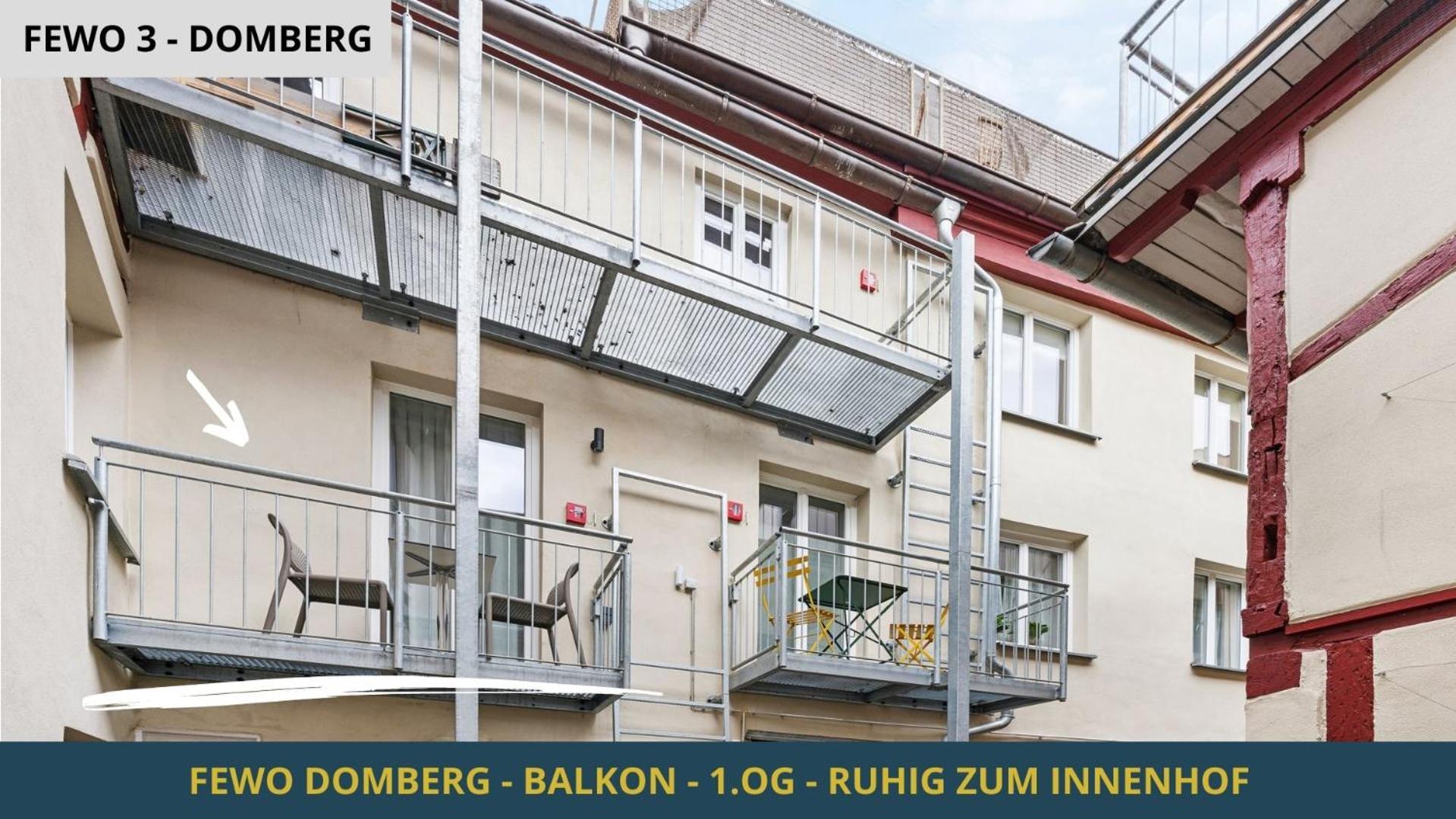 Neu Kapapart15 - 6 Schoene Fewos Mit Einbaukueche, Bad Und Balkon In Der Altstadt Auf Bambergs Insel *