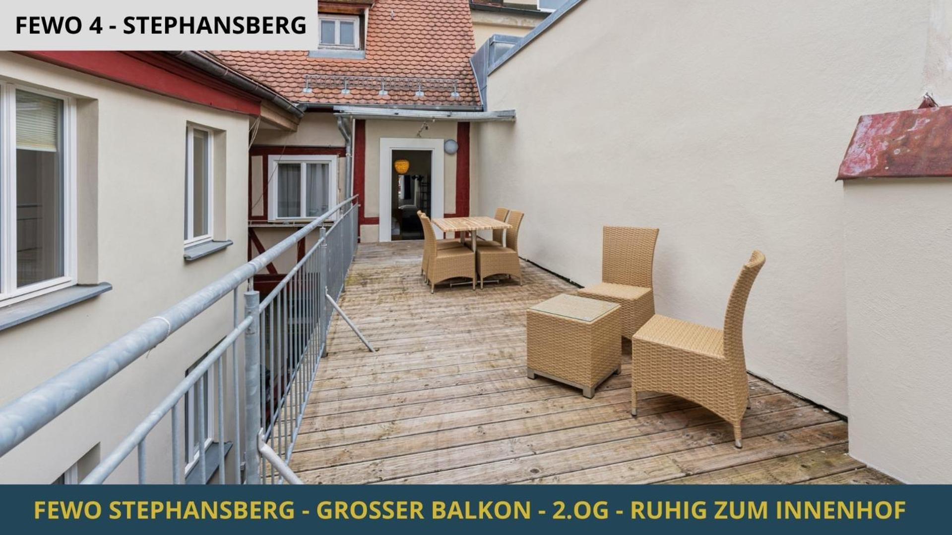 Apartment Neu Kapapart15 - 6 Schoene Fewos Mit Einbaukueche, Bad Und Balkon In Der Altstadt Auf Bambergs Insel Bamberg