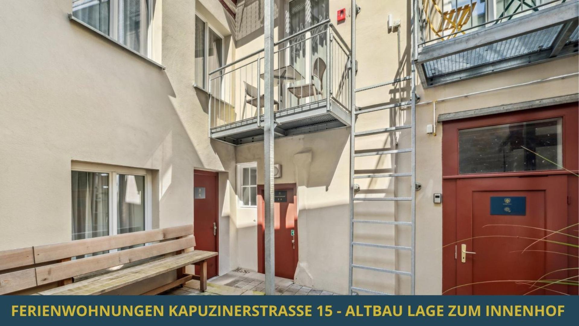 Neu Kapapart15 - 6 Schoene Fewos Mit Einbaukueche, Bad Und Balkon In Der Altstadt Auf Bambergs Insel