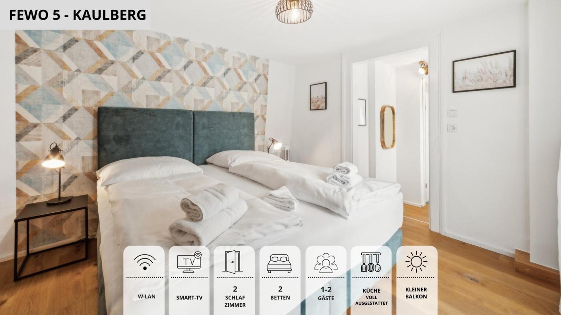 Neu Kapapart15 - 6 Schoene Fewos Mit Einbaukueche, Bad Und Balkon In Der Altstadt Auf Bambergs Insel