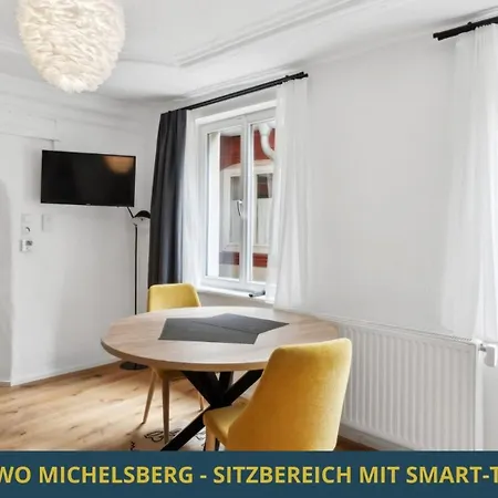 Neu Kapapart15 - 6 Schoene Fewos Mit Einbaukueche, Bad Und Balkon In Der Altstadt Auf Bambergs Insel Exterior photo